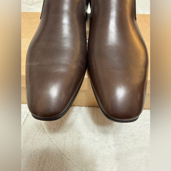 NEW! $990 Christian Louboutin Men’s Dandelion Brown Leather Loafers 43 9.5 / 10 - Picture 2 of 10